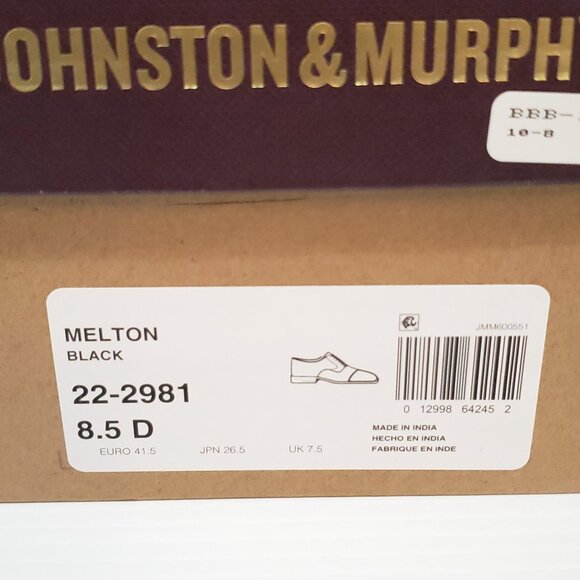 Johnston and Murphy Melton Cap Toe Shoes - FCM24 main image 9